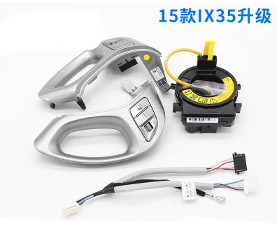 2011-14/17, круиз-контроль, руль, кнопки для hyundai ix35, с часами, весна, Bluetooth, Iphone, линия, кнопки скорости - Цвет: 15-17 C