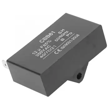

CBB61 Capacitor Gasoline Generator Starting Air Conditioning Motor Capacitor 350VAC 12UF Generator