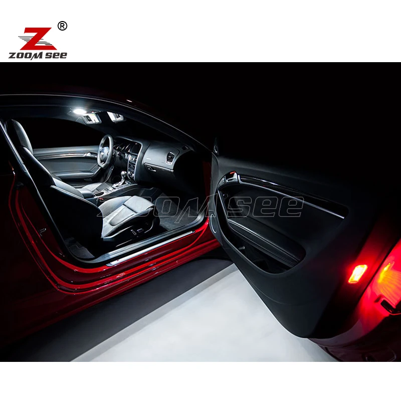 14 шт. купольная лампа Canbus для Audi A5 S5 RS5 B8 (08 15)|interior light|interior led lampstrunk lamp |