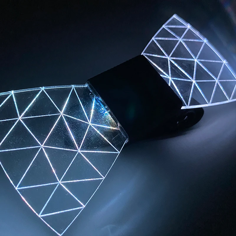 LED Licht Fliege für Männer, leuchtende Acryl Krawatte für Maskerade, Nacht Party Kostüm, Halloween und Weihnachts geschenk – Detail 35