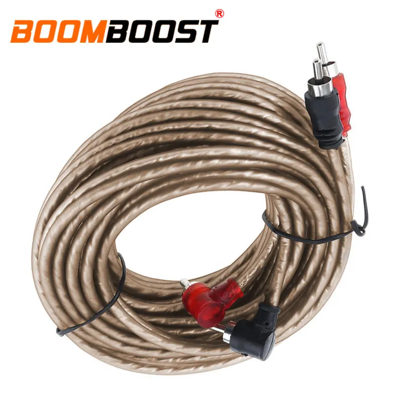 Cable amplifier subwoofer Audio Video Cable Male to Male for CD connect amplifier Subwoofer Tube machine