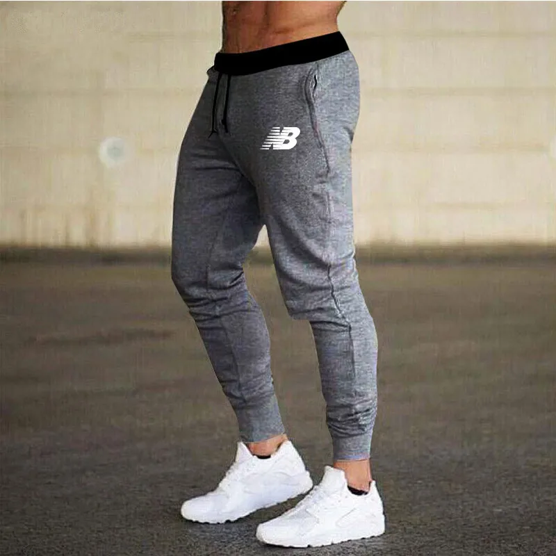 Pantalones de correr informales para hombre, ropa deportiva, chándal, pantalones de chándal ajustados, para gimnasio, novedad de 2021