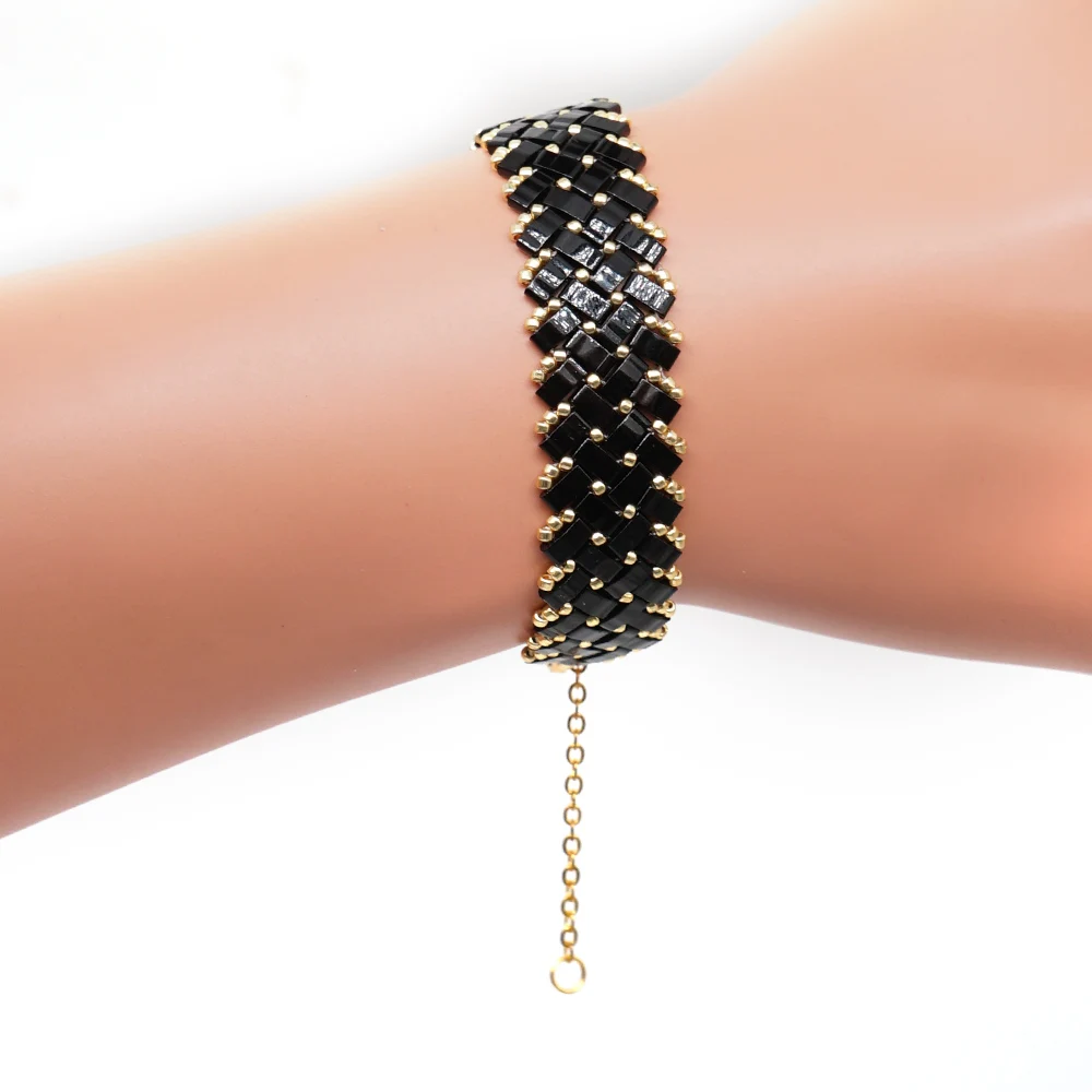 Go2boho, мужские винтажные браслеты,, классический браслет для женщин, Миюки Тила, бусины, ювелирные изделия, Pulseira Mujer Moda, нарукавная повязка ручной работы
