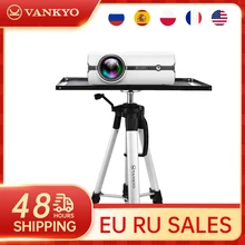 Vankyo Tripod Aluminum Alloy Tripod Projector Stand 17 to 45.6 inche Height Adjustable Universal Projector Tripod Stand With Bag
