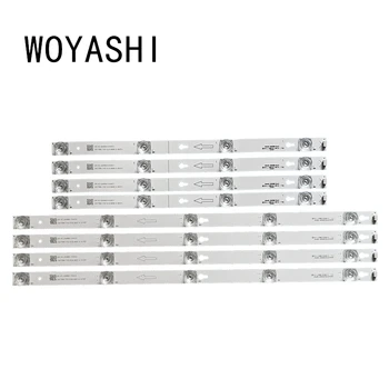 

LED Backlight strip for TCL 49"TV L49P1A-F ShineOn 2D02899 2D02900 LVF490CSOT D49A620U LB4905-YH06 TOT_49_D2900_4X4+4X5_3030C