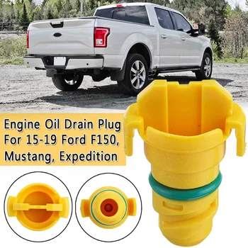 

Engine Oil Drain Plug Screw Car Engine Eco-friendly Oil Pan Magnetic Anti Leak For Ford F150 for Mustang Expedition 2015 -2019