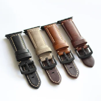 

Adaptation for Apple Watch, Leather Strap 44MM 42MM3/4/5 dai Italy Leather Strap for apple watch 44mm