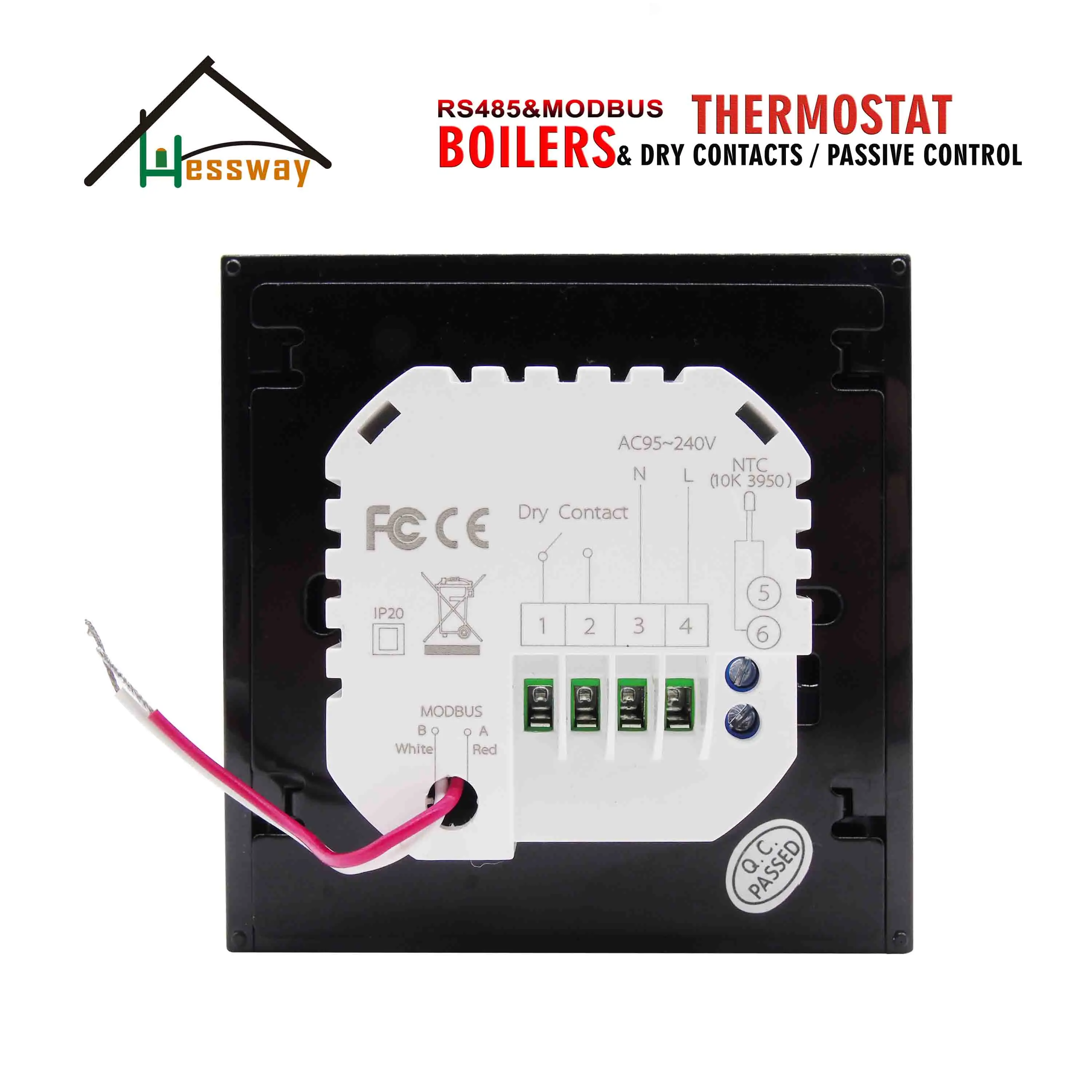 HESSWAY реле сухого контакта Modbus RTU термостат для нагрева бойлера|Запчасти