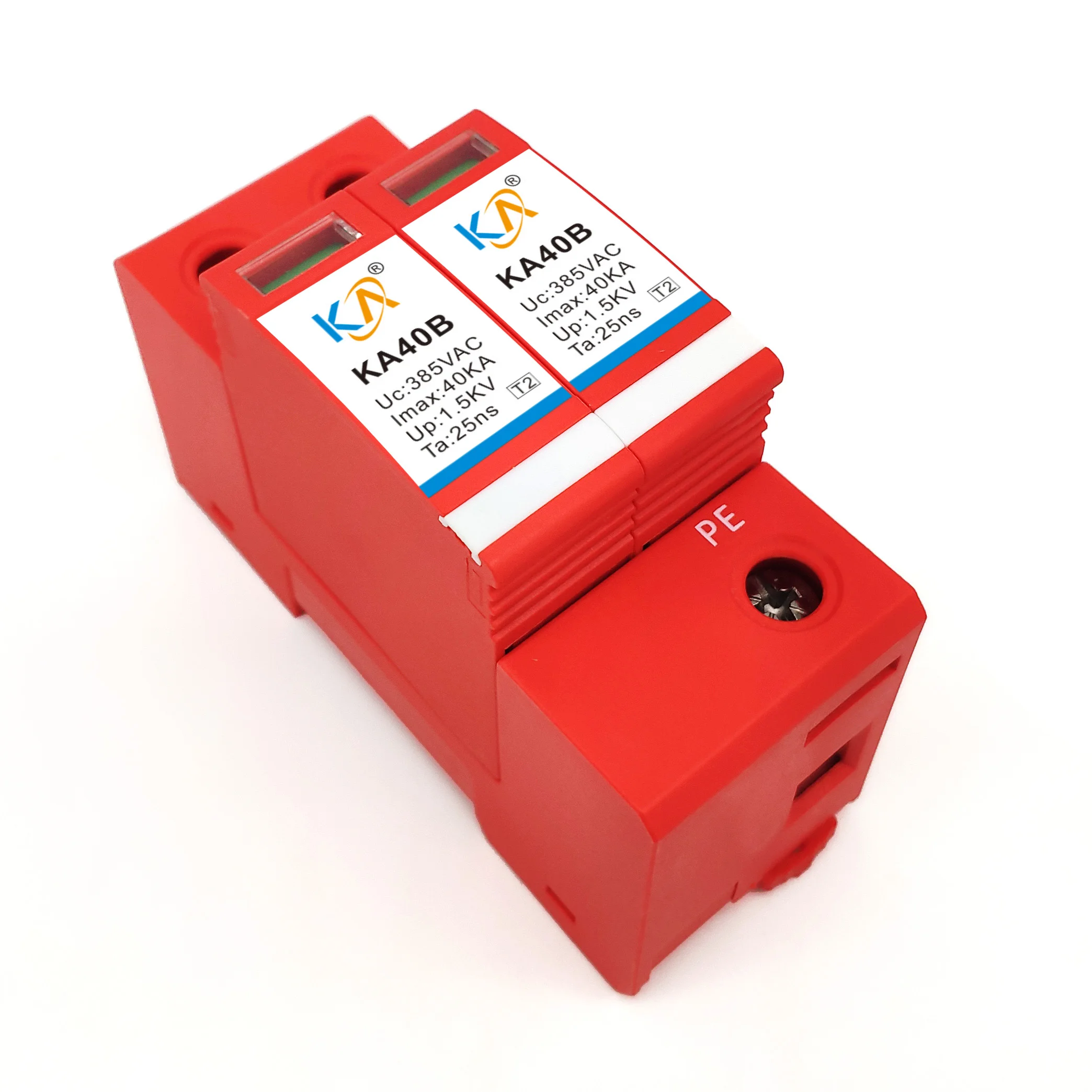 high quality grade C40 ka standard ac power single-phase 220 v power supply prevents thunder lightning protection module