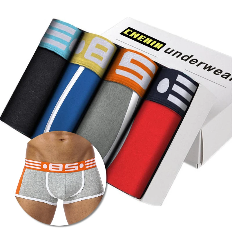 Нижнее белье Cueca T0005 сексуальное Сетчатое нижнее для мужчин|Боксеры| |