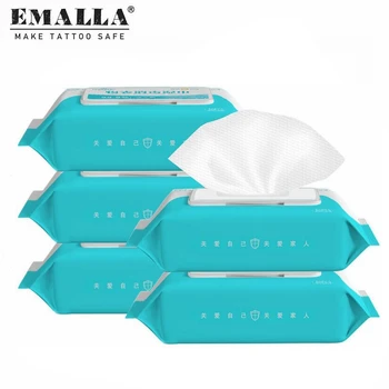 

50PCS/PACK Disposable Alcohol Wipes Portable Hand Towel Swabs Pads Wet Wipes Cleaning Alcohol Wipes Free Shipping