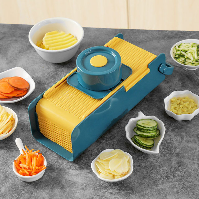 Vegetable Cutter  Mandoline Onion Radish Potato Shredders Stainless Steel Blade Kitchen Accessories Fruit Tools