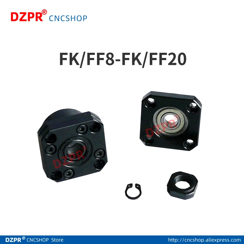Шариковые винты опорные комплекты FK8 FF8 FK10 FF10 FK12 FF12 FK15 FF15 FK17 FF17 FK20 FF20 |