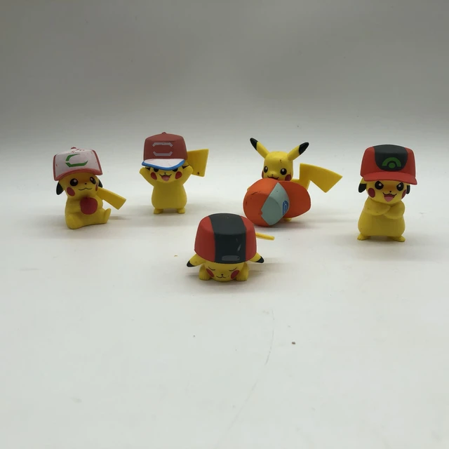 Genuine pokemon figura de ação versão japonesa do brinquedo mcdonald's  pikachu e outros raros brinquedos modelo de impressão - AliExpress