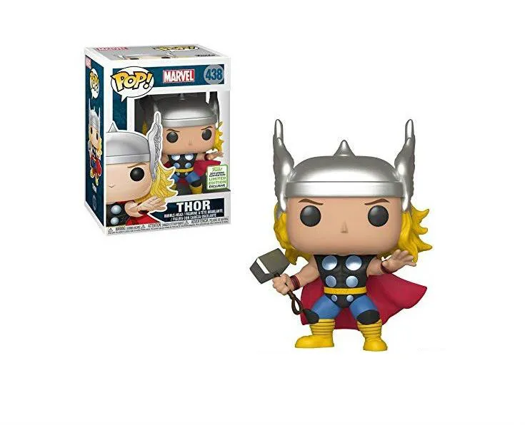 

Funko pop Marvel: Thor #438 PVC 2019 Action Figure Collection Model Toys for Children Birthday gift