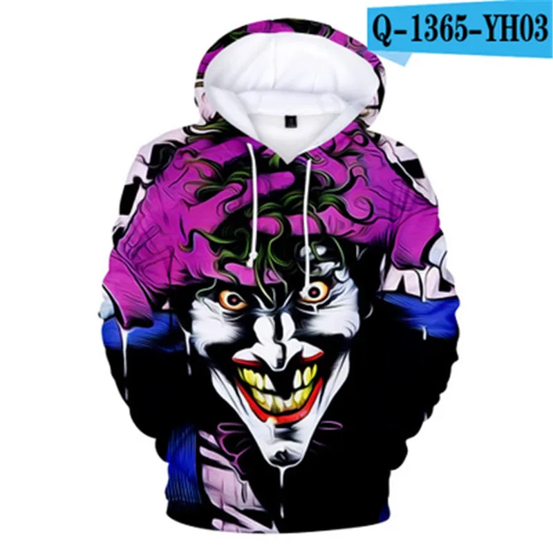 4 Haha joker, новинка, толстовка с 3D принтом, толстовки для мужчин и wo, для мужчин, в стиле хип-хоп, забавная Осенняя уличная одежда, толстовки, Толстовка для пар, одежда - Цвет: 4