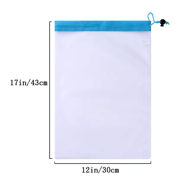 Nagy Mosható Újrafelhasználható Zöldségháló Táskák Friss Zöldségekhez Kakobarát - Image 2