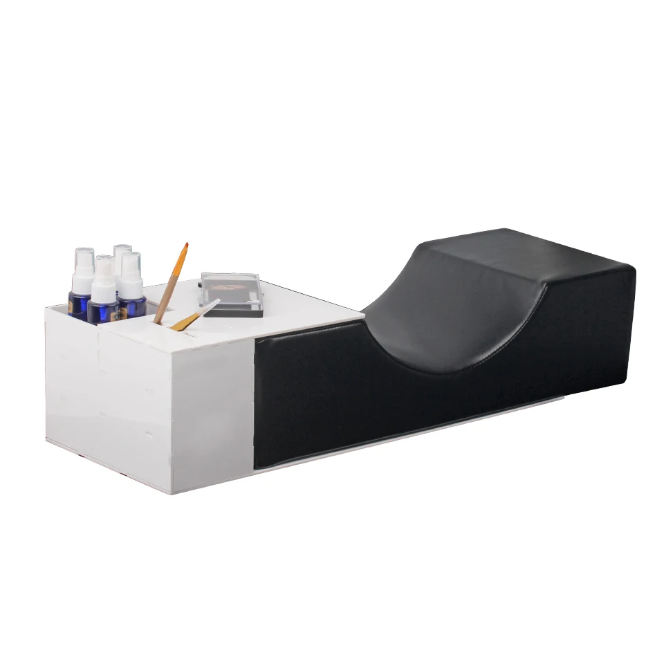 Подушка для наращивания ресниц специальная подушка с привитой полкой губка