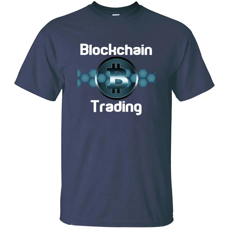 Футболка с забавными буквами, блокчейн Биткойн, футболка с принтом trading, повседневная мужская футболка с круглым воротником, мужские футболки, топы для фитнеса