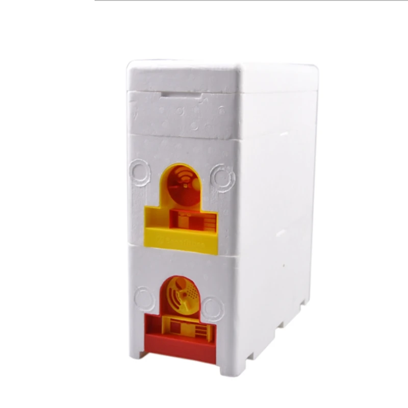 

Bee Hive Beekeeping King Box Multi-Functional Queen Bee Hive Plastic Foam Material Double Box Queen Rearing Beehive Beekeeping T