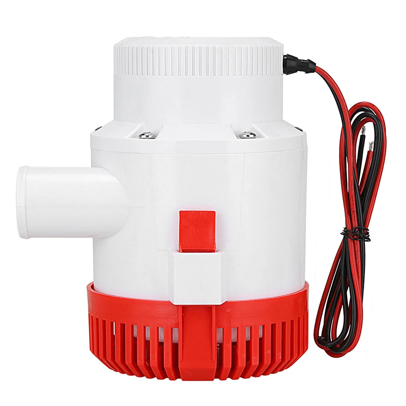 12V Boat/Marine Bilge Pump 3700GPH Electric Submersible Water Pump Yacht Caravan