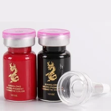 Профессиональный Перманентный макияж, микро пигменты, чернила для татуировки, бровей, подводка для глаз, губ, макияж, 23 Цвета, художественная татуировка, комплект поставки