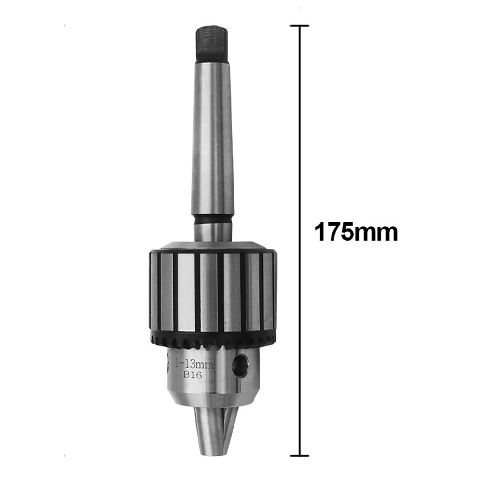 Твердосплавная стальная оправка для сверлильного патрона с ключом Сверхмощный 1-13 мм фрезерные самозатягивающиеся токарные станки шпиндель MT2 хвостовик мини электроинструменты гаечный ключ