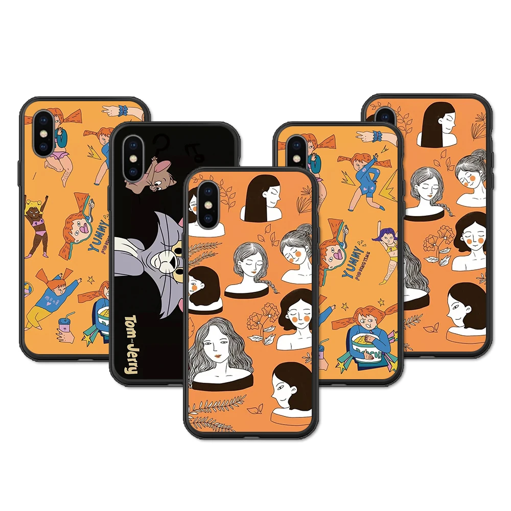 Силиконовый чехол для телефона iphone 11 PRO X XS MAX XR apple 7 8 6 6s Plus мультяшное яйцо том