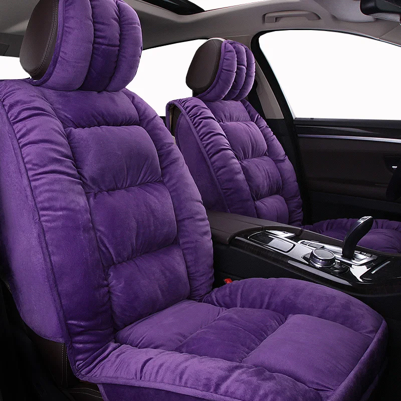 

Winter Short Plush Car Seat Covers Universal for bmw e90 e46 520 525 320 x3 f25 x5 e70 f10 f20 x1 x6 x4 e36 all model car