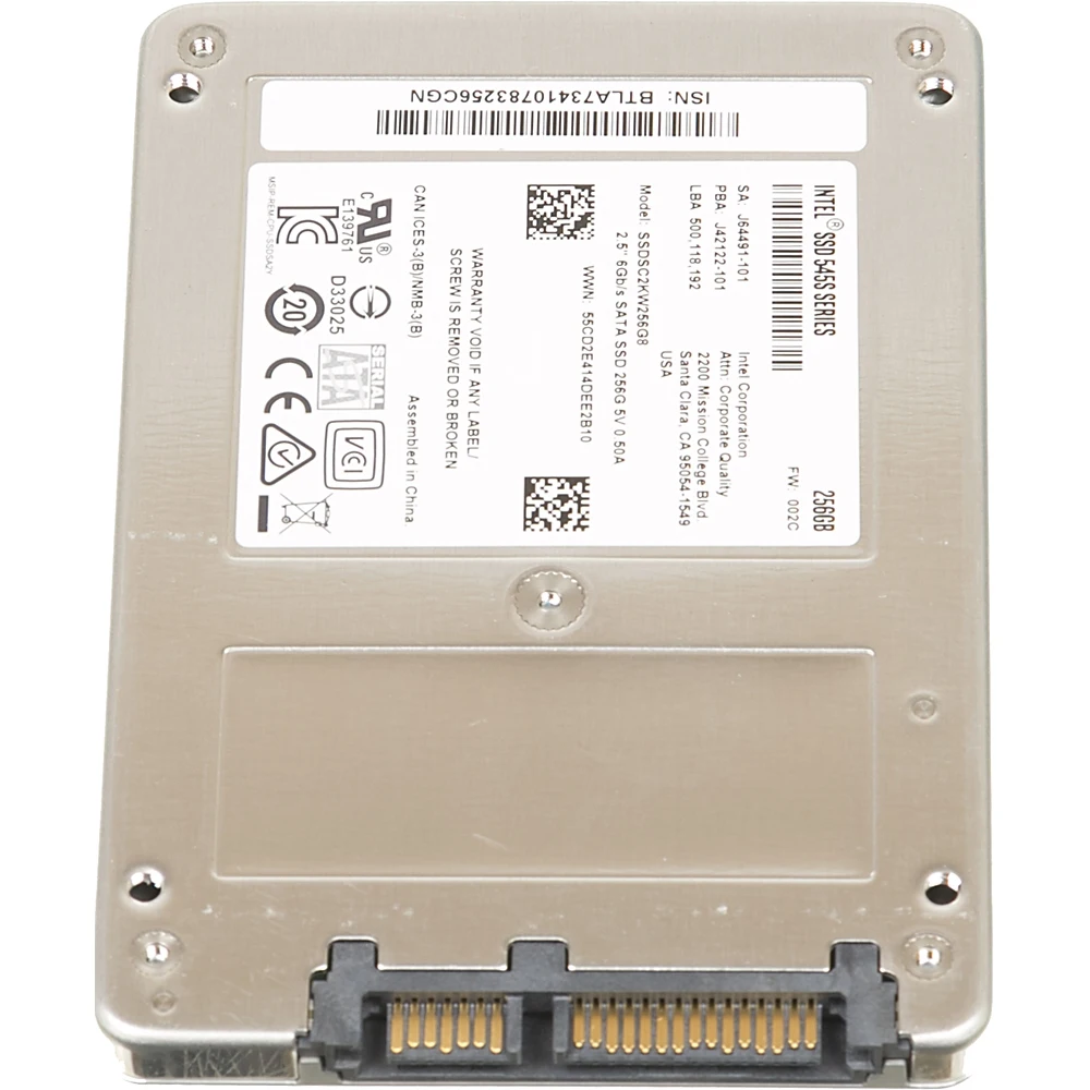 Накопитель SSD Intel Original SATA III 256Gb SSDSC2KW256G8X1 545s Series 2.5"