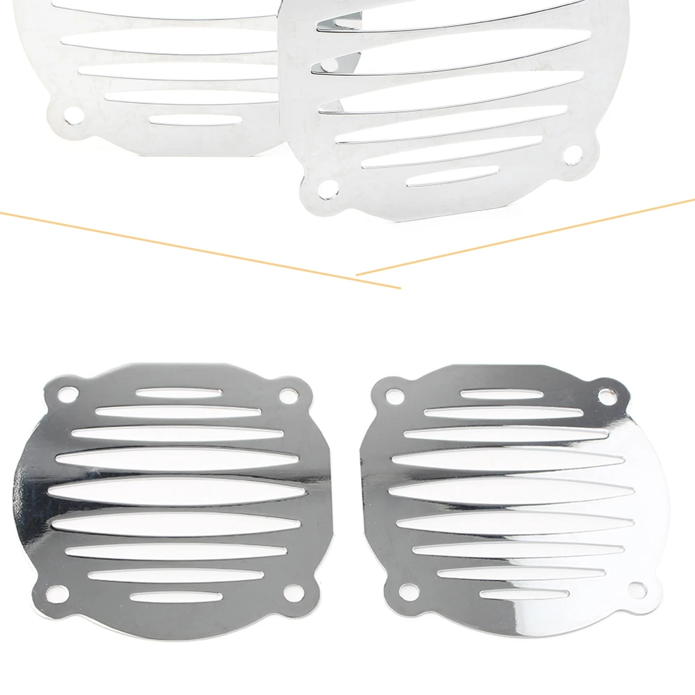 

Хромированная крышка гриля для мотоциклетной колонки для Harley Electra Glide FLHT 2000 2001 2002 2003 2004 2005 2006 2007 2008 2009 2010-2013