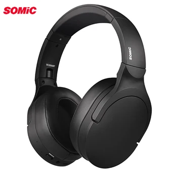 

SOMiC SC2000BT Gaming Headset USB/3.5mm bluetooth 5.0 HIFI Folding Headset Rechargeable Headphone with Micr comfortable for PS4
