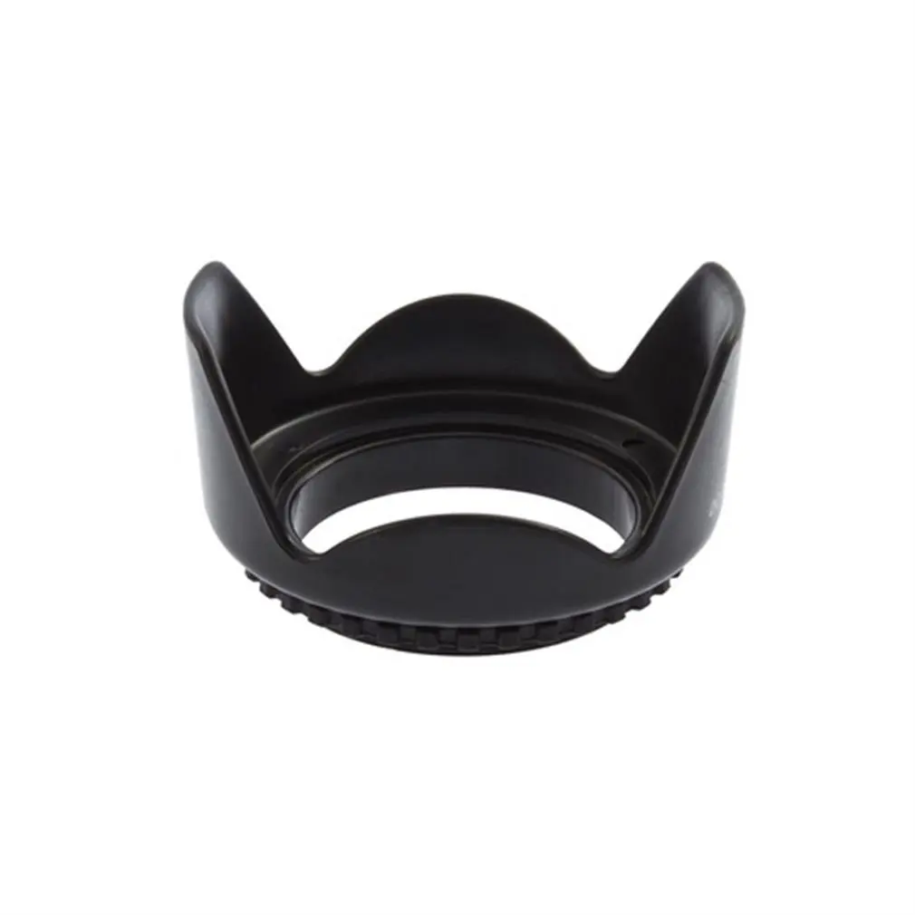 52mm Flower Petal Tulip Lens Hood Screw Mount For Canon digital Camera