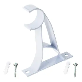 

Pure White Standard Type/Thick Type/High-grade Single/Double Pole Brackets 100*80*19/130*80*19/165*80*19/108*80*19/198*90*19mm