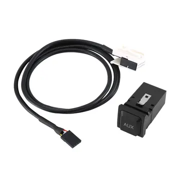 

Rcd510 Rns510 Rns315 Rcd310 Rcd300 Car Aux Usb Adapter Audio Cable Switch Plug For Passat Polo