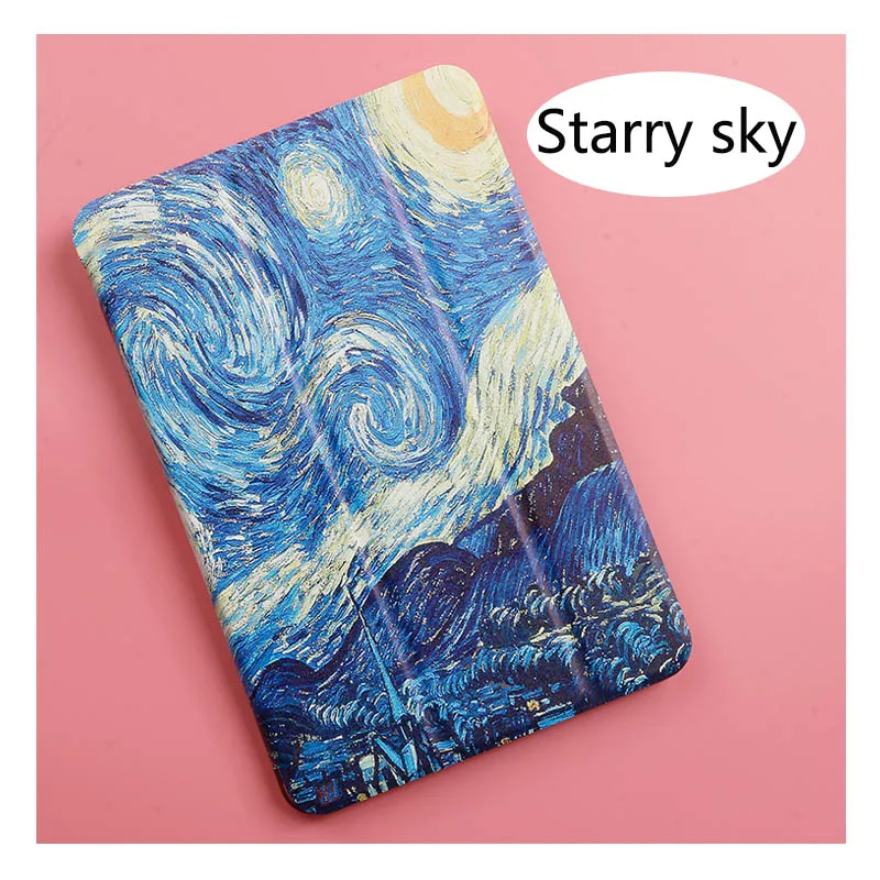 iPad 9.7 2017 A1822 Case For Apple iPad 9.7 A1822 A1823 A1893 A1954 9.7 inch Cover Flip Tablet Case Painted cartoon magnetic support Shell - Цвет: iPad 9.7 2017 A1822