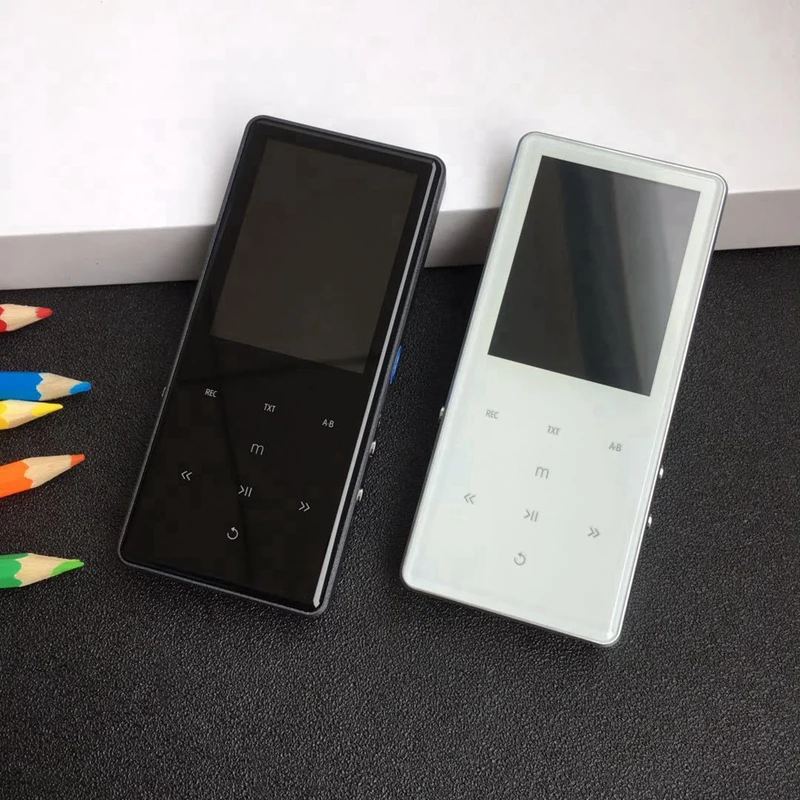 AMS-2.4 дюймовый Bluetooth сенсорный MP3-плеер встроенный 8G HIFI без потерь с Fm/Радио и громким динамиком(черный