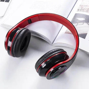

B39 Bluetooth Headset Wireless Headephone Foldable Adjustable Headset With Card/Plug/Bluetooth Mode and Mic For Phones Computer