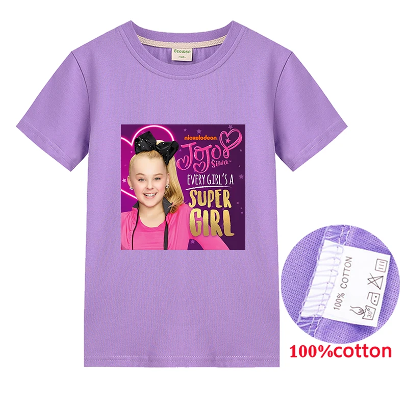 Новинка; Одежда для девочек; футболки JoJo Siwa; популярная детская одежда; хлопковая Футболка; топы; футболки для малышей; Рождественский Свитшот; толстовки; брюки; пальто