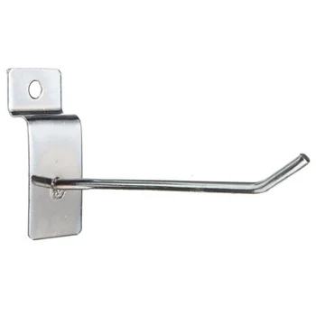 

Fashion25 x Slatwall Single Hook Pin Shop Display Fitting Prong Hanger 100mm