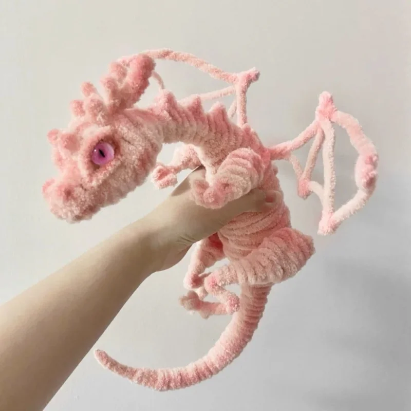 Twist Stick Dinosaur DIY Handmade Material Golden Onion Plush Strip Super Dense Kindergarten Art Creativity Birthday Gift Decor | Украшения