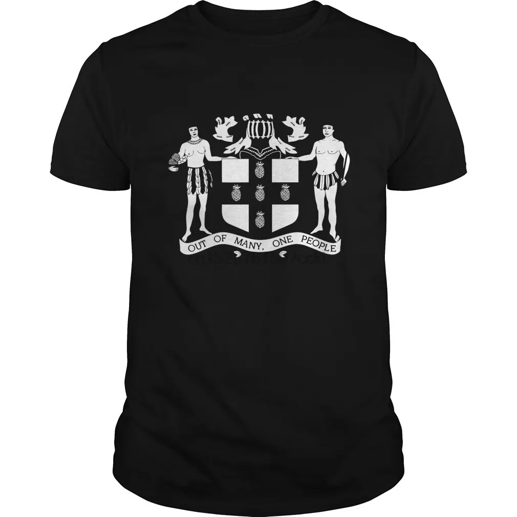 Мужская футболка Jamaica Coat of Arm-Jamaica Pride, футболка с принтом, Топ