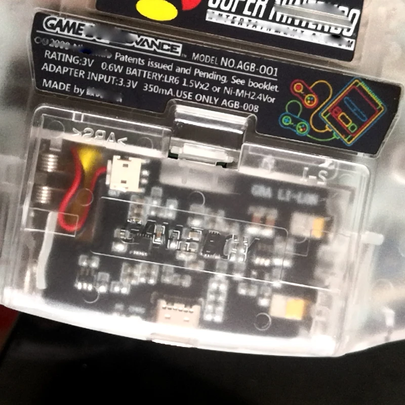 Bateria de lítio recarregável universal, Mod para