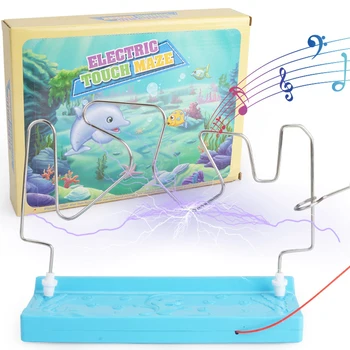 

Novelty Electric Touch Maze Toys Children Collision Intellectual Shock Game