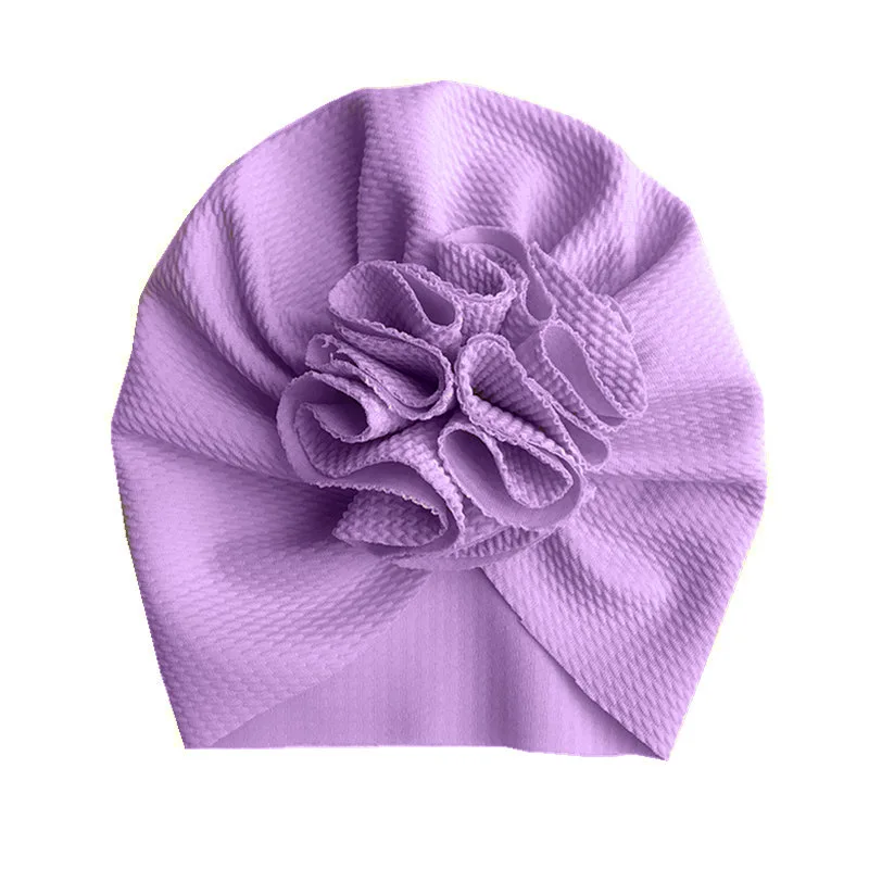 Lovely Flower Baby Hat Soft Baby Girl Hat Turban Spring Infant Toddler Newborn Baby Cap Bonnet Headwraps Kids Hat Beanies car baby accessories