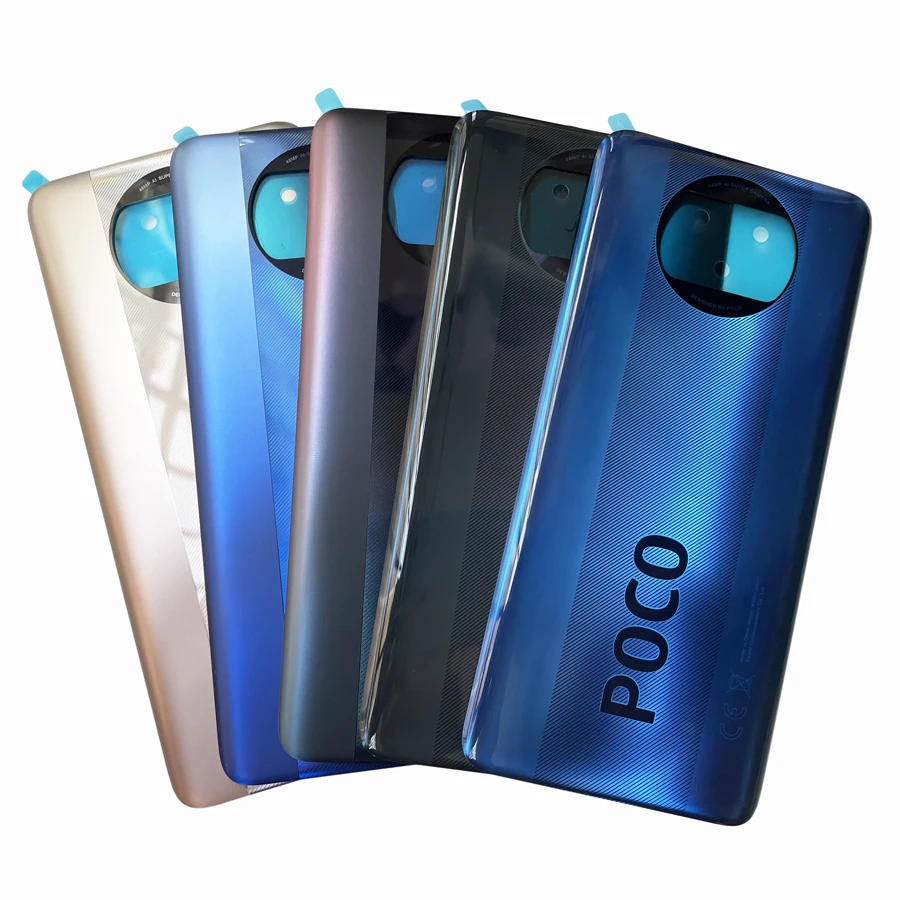 Original back cover For Xiaomi POCO X3 / X3 NFC / Mi POCO X3 Pro Back