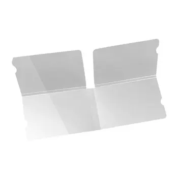 

Transparent Portable Plastic Face Masks Storage Clip Foldable Organizer Mask Clip Convenient Mask Storage Box