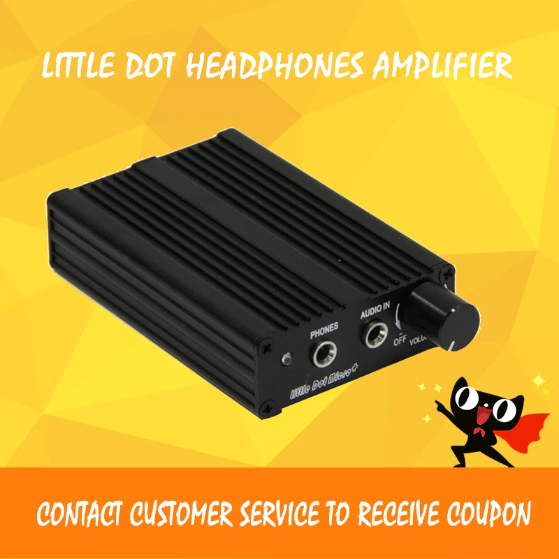 Little Dot M Portable Headphone Amplifier Head AMP Pre AMP Battery HEAD MAXIM MAX9724 Headphones Driver Chip With Power Supply