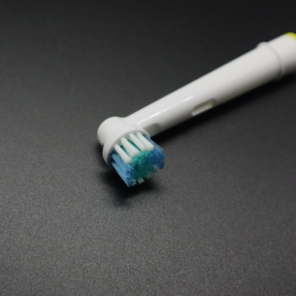 4x сменные головки кисти + колпачки для Oral B Electric Fit Advance Power/Pro Health/Triumph/3D Excel/Vitality