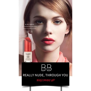 

3 in 1 Moisturizing Sunscreen BB Cream Long Lasting Waterproof Brightening Complexion Concealer Cosmetic Accessories